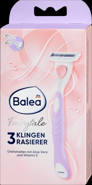 Produktbild dm Balea Rasierer Fairytale 3 Klingen