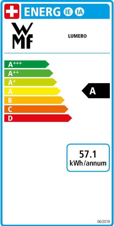 Energie-Label WMF Lumero Espresso Siebträger-Maschine