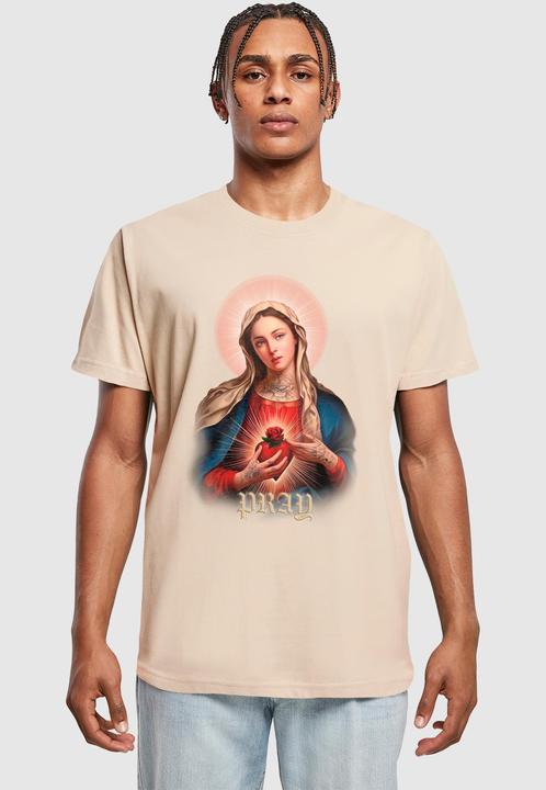 Actual product image Mister Tee Praying Mary Tee - 142561 (M)