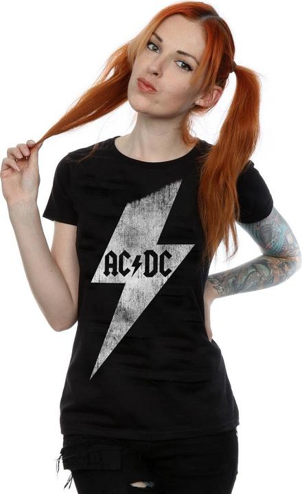 Image du produit AC/DC T-Shirt coton Lightning Bolt Femme/Femme (XL)