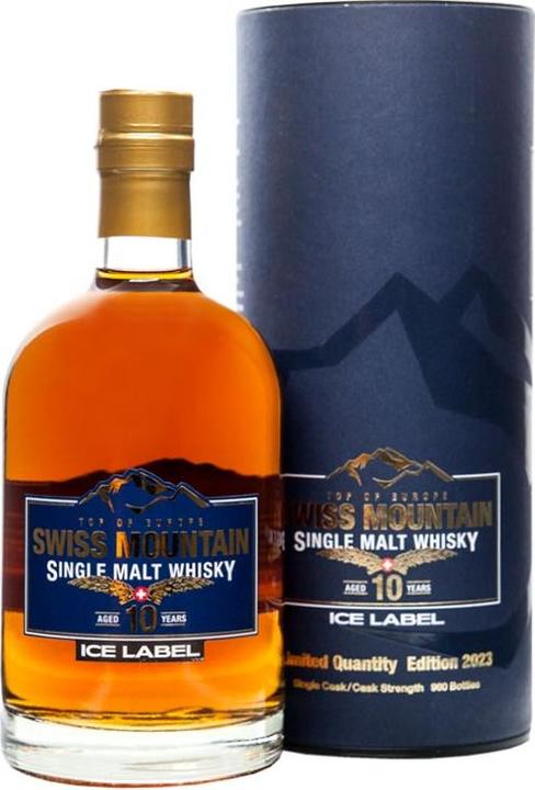 Image du produit Rugenbräu Swiss Mountain Ice Label 10 Year Old Edition 2023 (Single Malt)