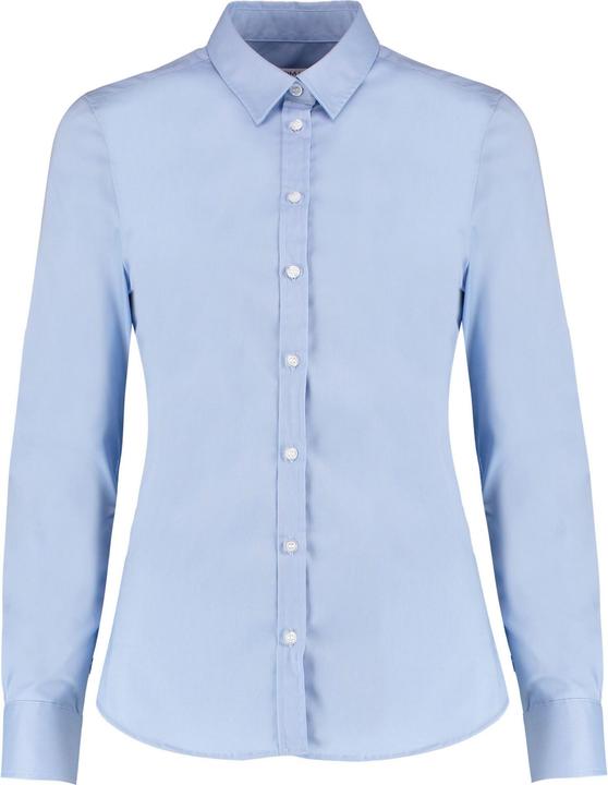 Actual product image Kustom Kit Womens/Ladies Oxford Stretch Tailored Long-Sleeved Shirt (38 D)