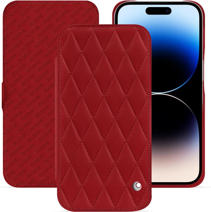 Actual product image Noreve Horizontal leather flap shell (Apple iPhone 15 Pro)