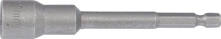 BGS Douille à choc, six pans, extra longue pour perceuses 6,3 mm (1/4") 13 mm (13 mm)
