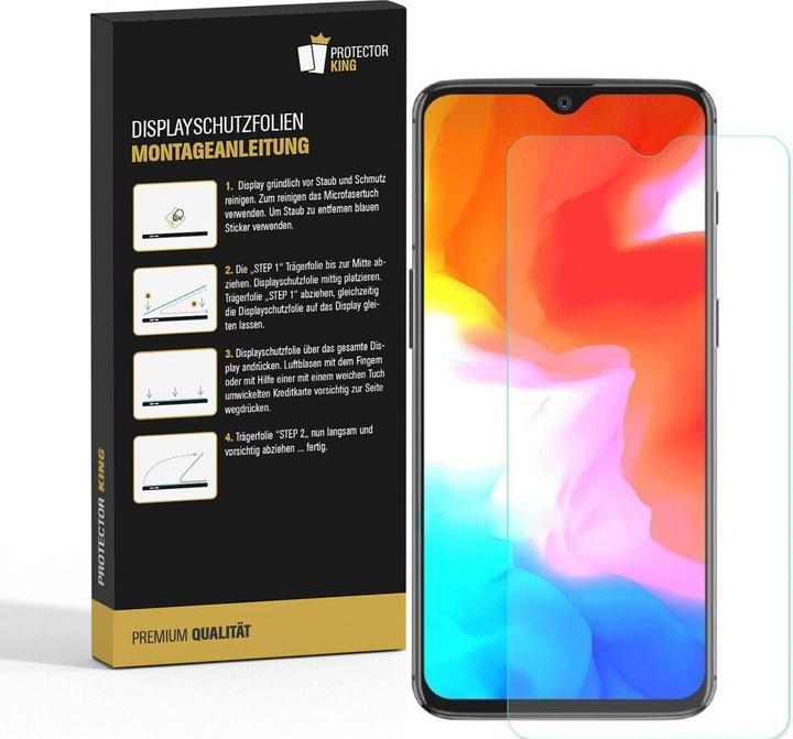 Produktbild Protectorking 4x Premium Displayschutzfolie 3D KLAR (4 Stück, OnePlus 6T)