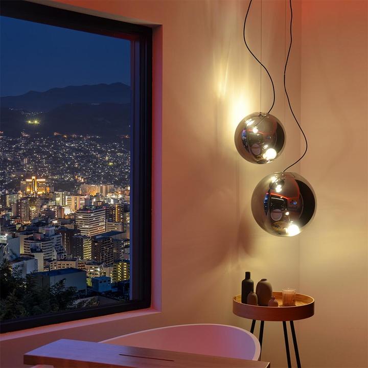 Image du produit s.luce Sphere Lampe suspendue Boule de verre (E27)