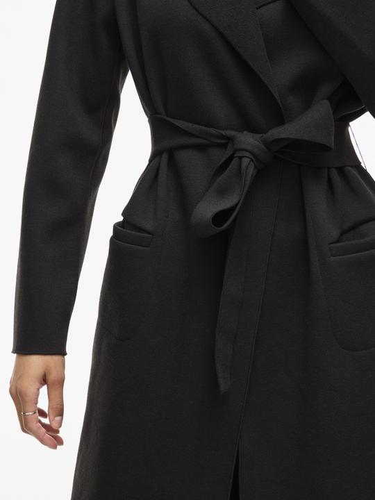 Actual product image Vila Reversible tie belt coat (S)