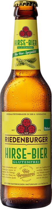 Immagine prodotto Riedenburger Birra di miglio Senza glutine (12 x 33 cl)