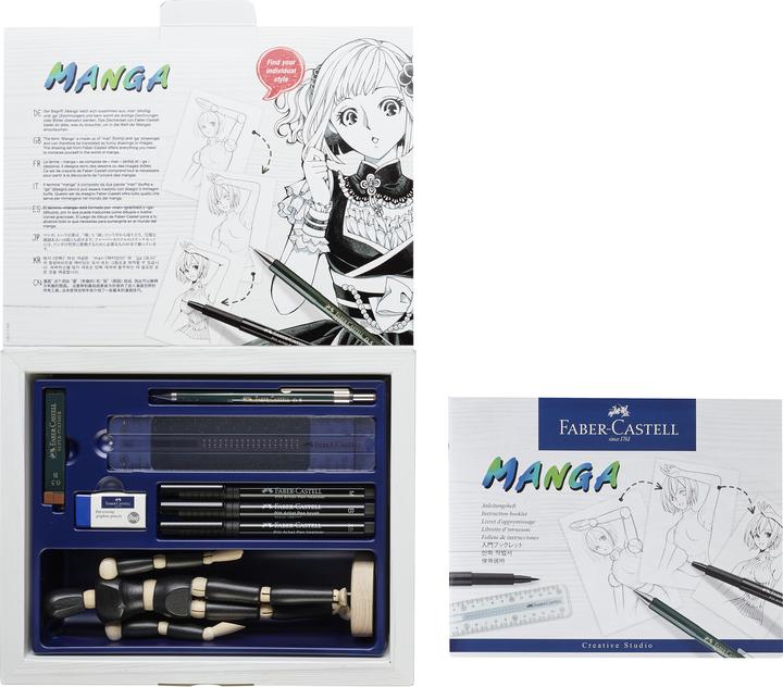 Image du produit Faber-Castell Set de départ Manga (Noir, 19 x)