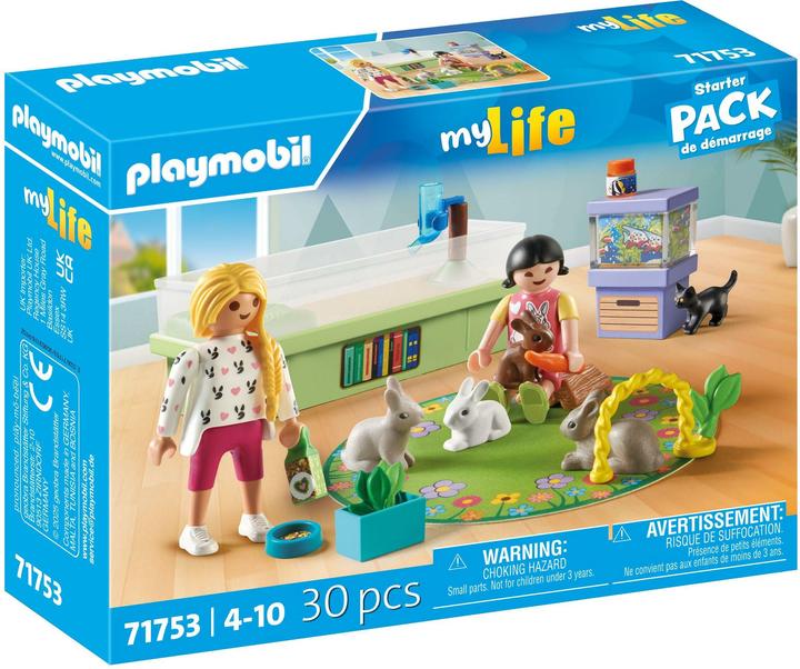 Immagine prodotto Playmobil Famiglia con conigli (71753, Playmobil La mia vita)