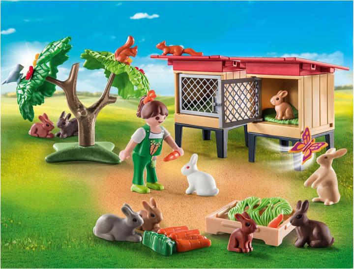 Actual product image Playmobil 71252 Rabbit hutch (71252, Playmobil Country)