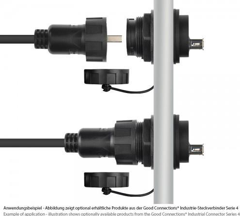 Actual product image Good Connections IC04-U304 USB A