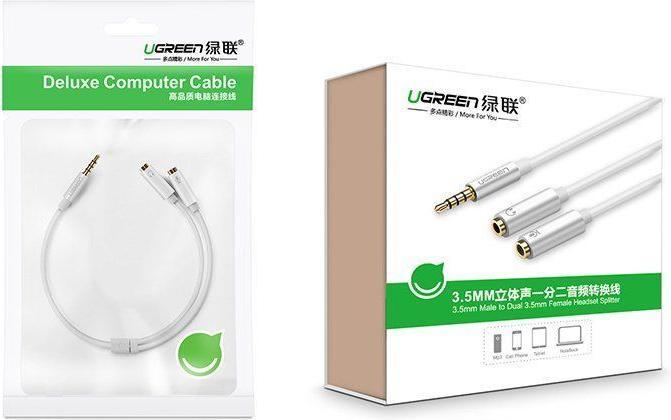 Produktbild Ugreen 3.5mm Headset Splitter (Splitter)