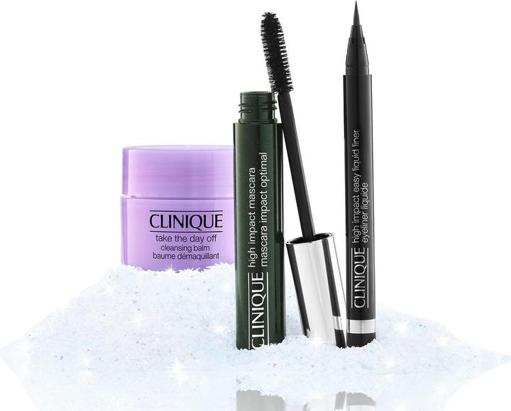 Image du produit Clinique Kit de maquillage pour les yeux High Impact Favorites (Noir)