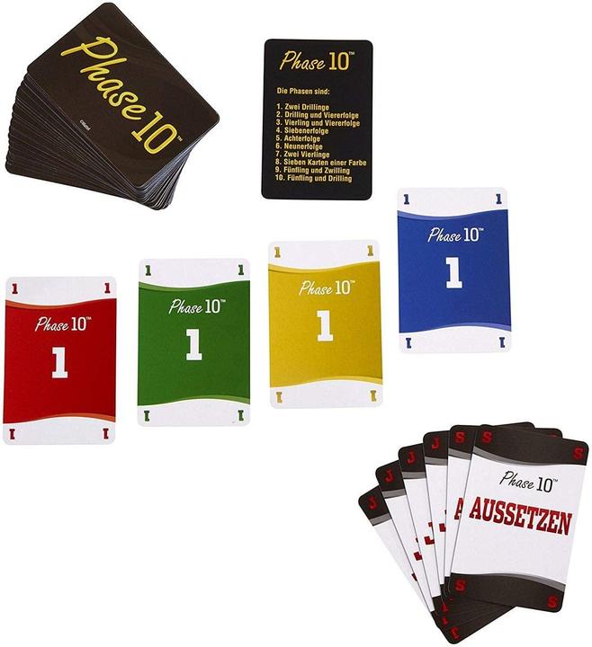 Immagine prodotto Mattel Games Gioco di carte Fase 10 (Tedesco)