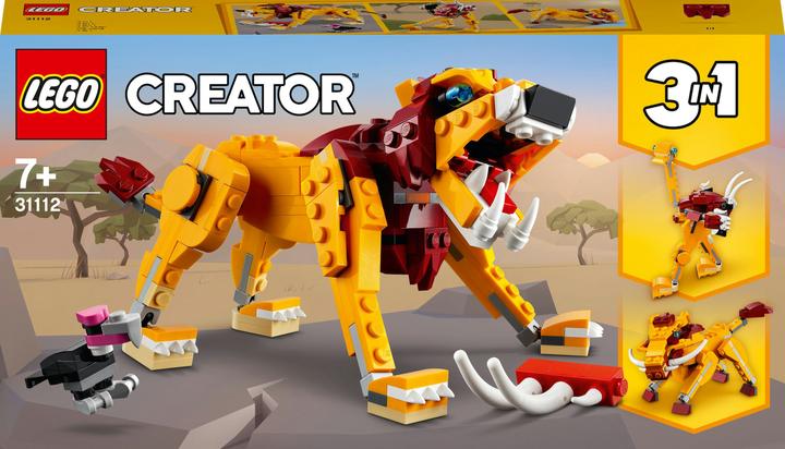 Actual product image LEGO Wild Lion (31112, LEGO Creator 3-in-1)