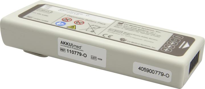 Actual product image CU Medical Systems Original lithium battery CU Medical AED, defibrillator I-PAD (4200 mAh)