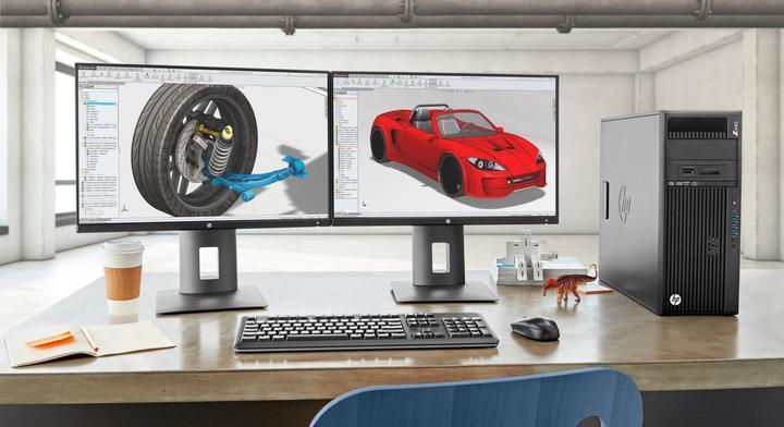 Actual product image HP Z24n Narrow Bezel Display (1920 x 1200 pixels, 24")