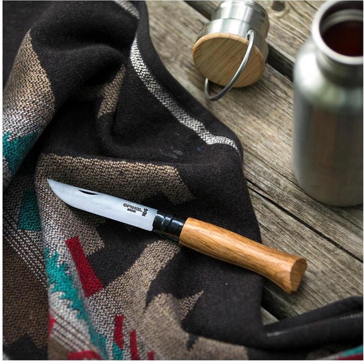 Actual product image Opinel N°08 Black Oak (8.80 cm)