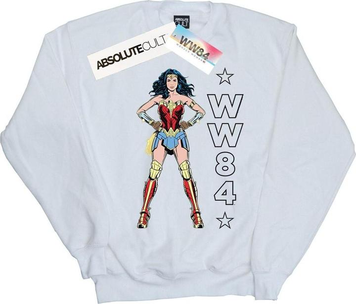 Immagine prodotto Wonder Woman 84 Standing Logo Felpa Ragazze (152, 158)