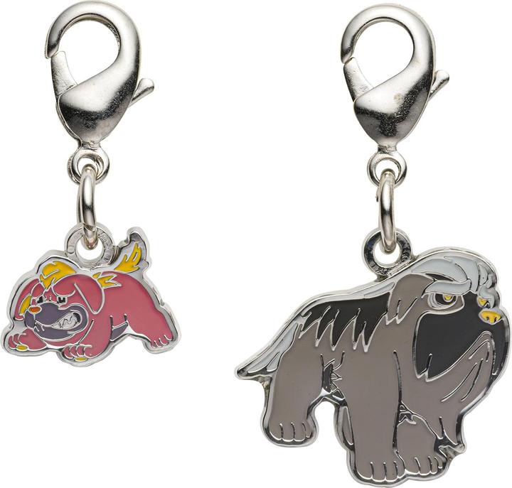 Produktbild Pokémon Pokemon Center - Maschiff, Mabosstiff Schlüsselanhänger - 2 Stück