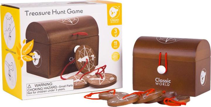 Produktbild Classic World Schatzsuchspiel aus Holz