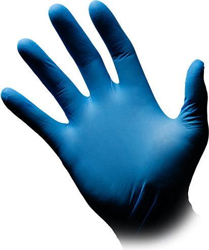 Image du produit Ampri gants nitrile jetables Med-Comfort blue 300 (S)