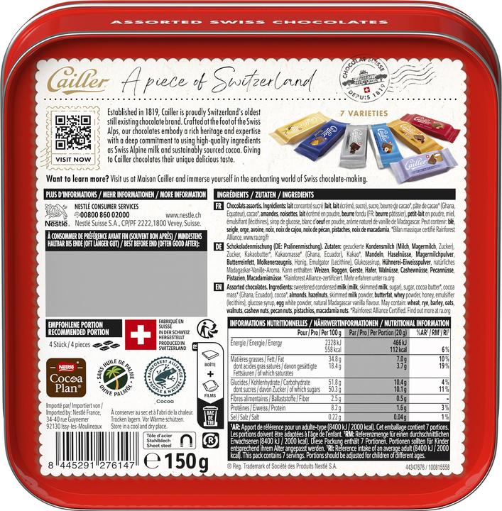 Produktbild Cailler Napolitains (292 g)