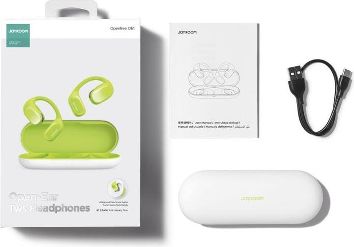 Immagine prodotto Joyroom Cuffie on-ear wireless Openfree JR-OE1 - verdi (ANC, 18 h, Senza fili)