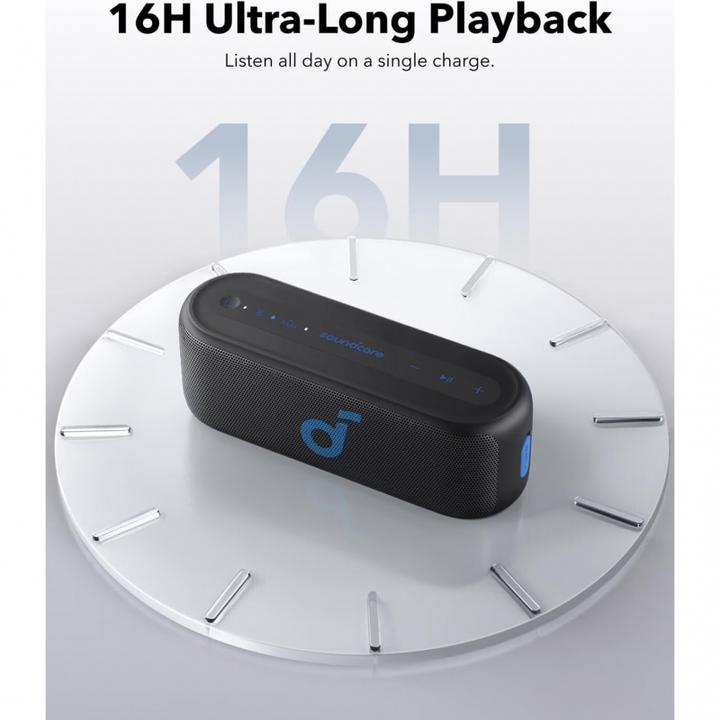 Produktbild soundcore Anker - Wireless Speaker Select 2S (A3171011) - True Wireless Stereo, 20W, IPX7 - Black (16 h)