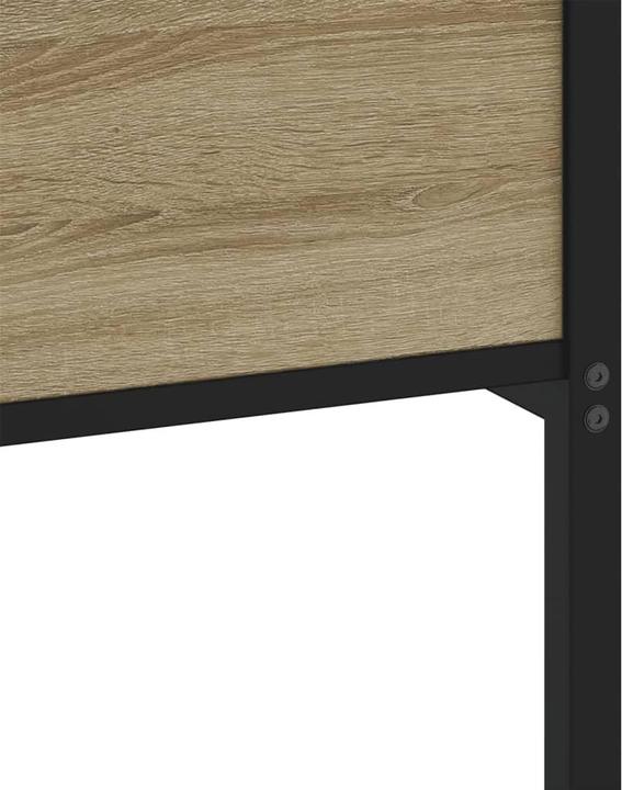 Actual product image VidaXL Bed frame Bed single bed without mattress 90x190 cm wood-based material (90 x 190 cm)