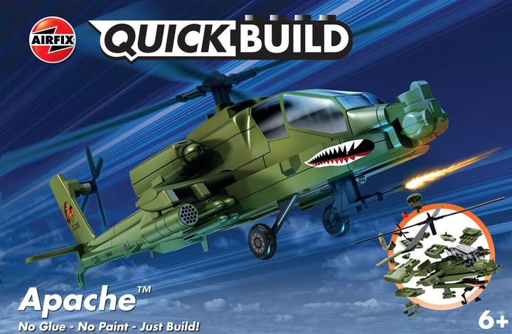 Actual product image Airfix Quickbuild Helicopter Apache