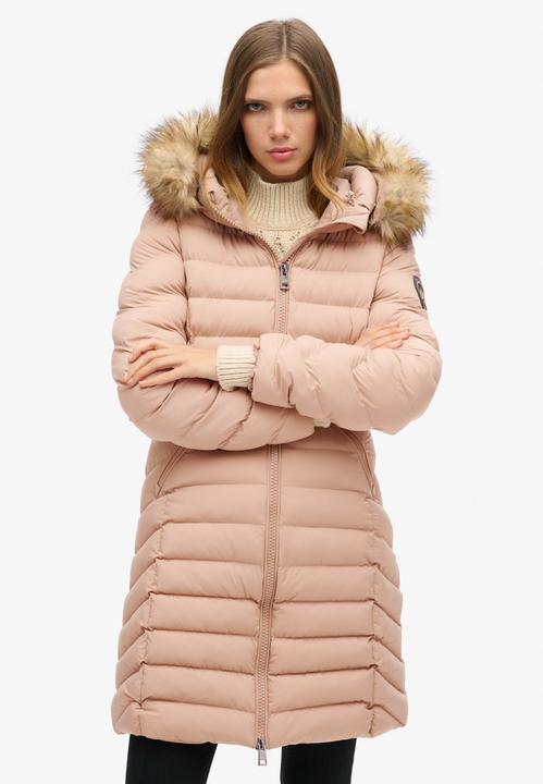 Actual product image Superdry 's id jacket fuji faux fur (M)