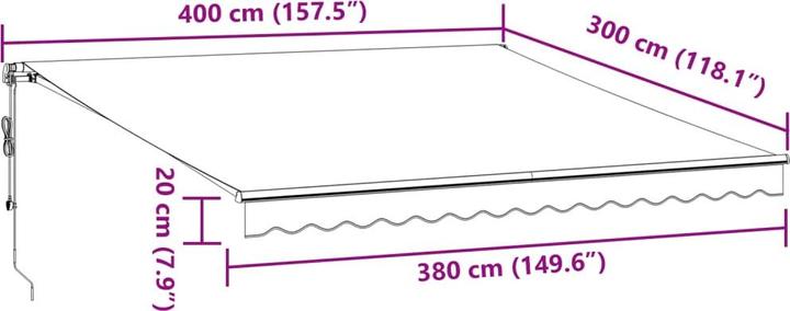 Immagine prodotto VidaXL Lado (4 m)