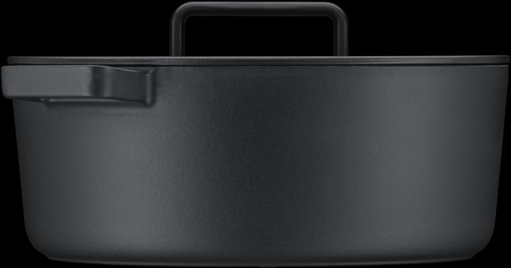 Actual product image WMF Flavour roasting pan oval, 33 x 26 cm, Black (33 cm, Casserole + Stewpot, Cast iron)