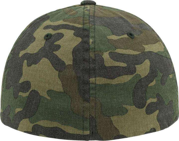 Actual product image Flexfit Garment Washed Camo (S, M)