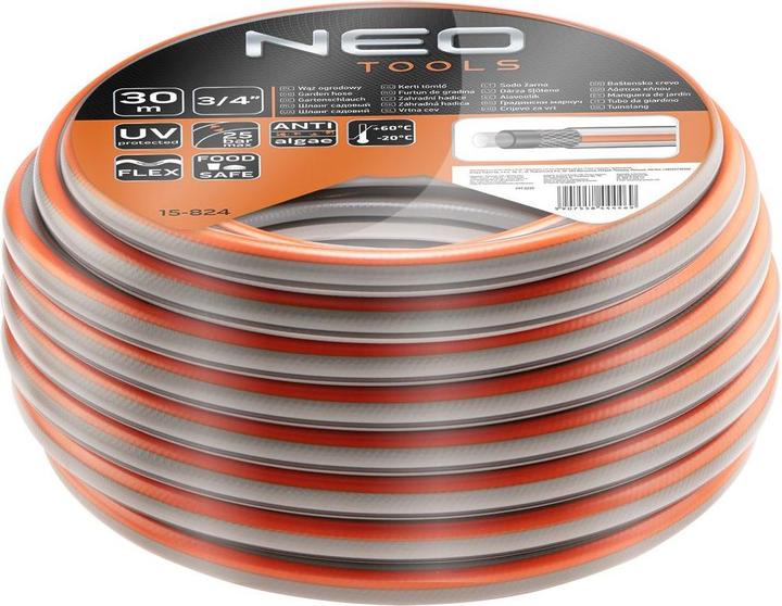Actual product image Neo Garden hose Optima 3/4 "30m 4 layers (15-824) (30 m, 101.60 mm)