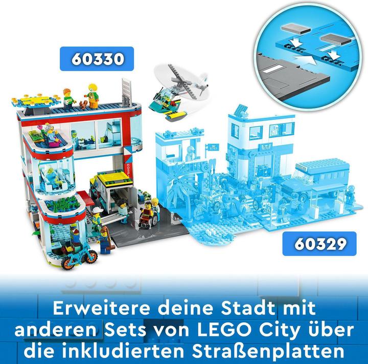 Produktbild LEGO Krankenhaus (60330, LEGO City)