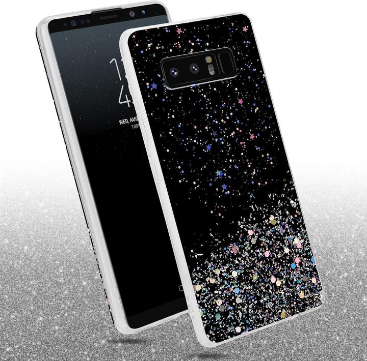 Produktbild Cadorabo TPU Cover funkelnder Glitter (Samsung Galaxy Note 8)
