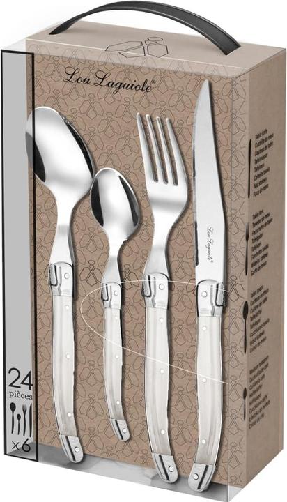 Actual product image Lou laguiole Cutlery set (24 Piece, Cutlery set)