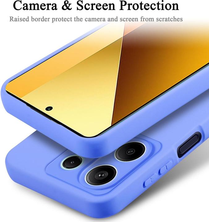 Produktbild Cadorabo Hülle für Redmi Note 13 5G Global TPU im Liquid Schutz Silikon Design (Xiaomi Redmi Note 13 5G)