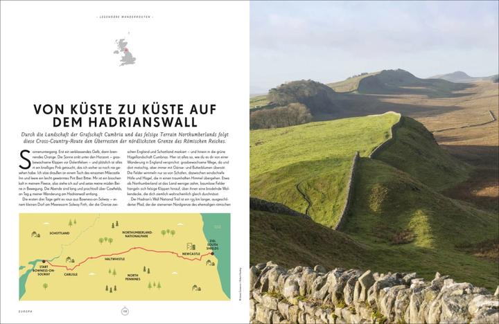 Actual product image Legendäre Wanderrouten (German, The Lonely Planet, 2020)