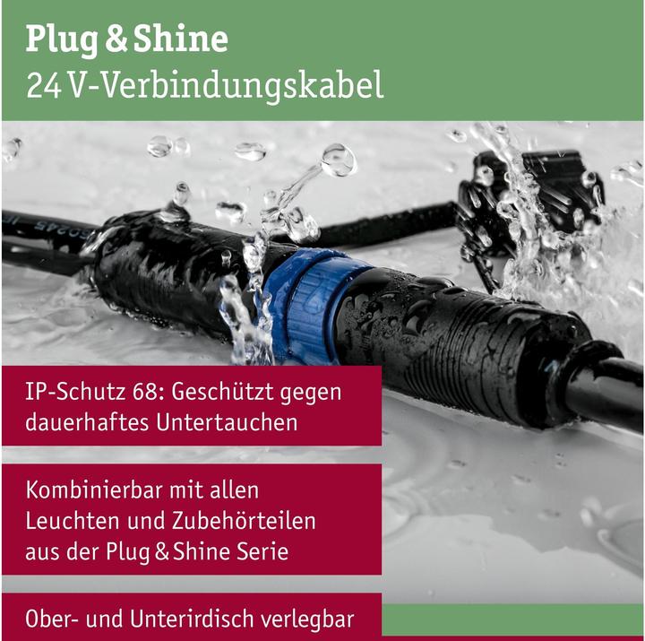Produktbild Paulmann Outdoor Plug & Shine Kabel 1 in-4 out