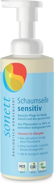 Image du produit Sonett Savon mousse Sensitiv (Savon liquide, 200 ml)