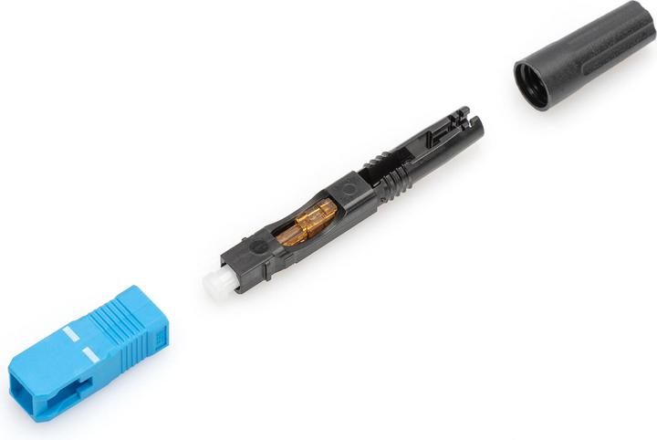 Actual product image Digitus Fibre optic field connector SC/UPC 10pcs Fast Connector (0.06 m)
