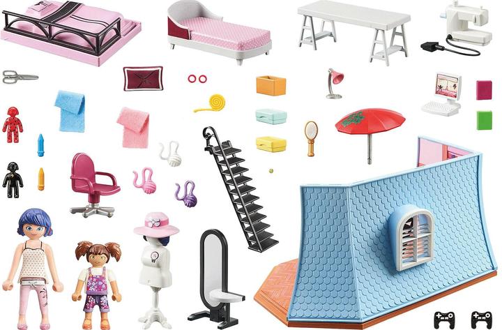 Produktbild Playmobil Marinettes Loft (71334, Playmobil Miraculous)