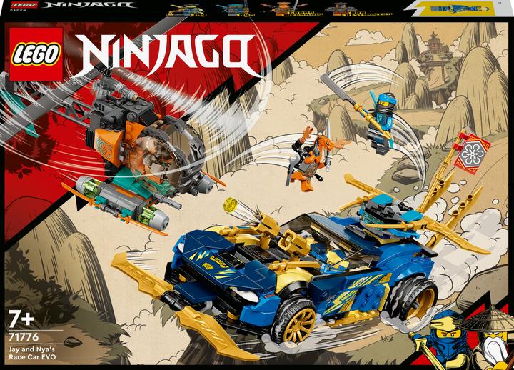 Produktbild LEGO Jays und Nyas Rennwagen EVO (71776, LEGO Ninjago)