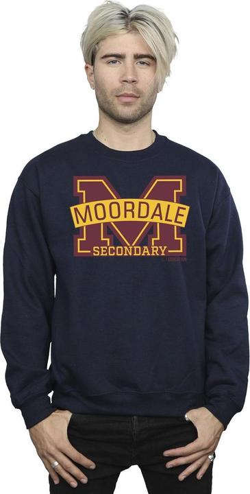 Actual product image Netflix Mens Sex Education Moordale M Logo 2 Sweatshirt (XXL)