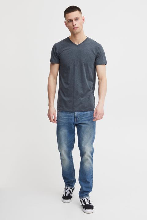 Immagine prodotto Solid Bedo T-Shirt A Maniche Corte Maglietta Da Uomo Con Collo A V In Cotone 100% (S)