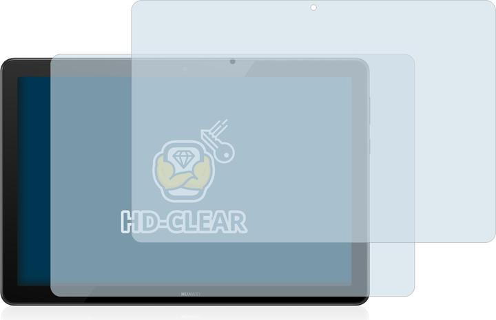 Produktbild BROTECT Schutzfolie Displayschutz Klar (2 Stück, MediaPad T5 10)